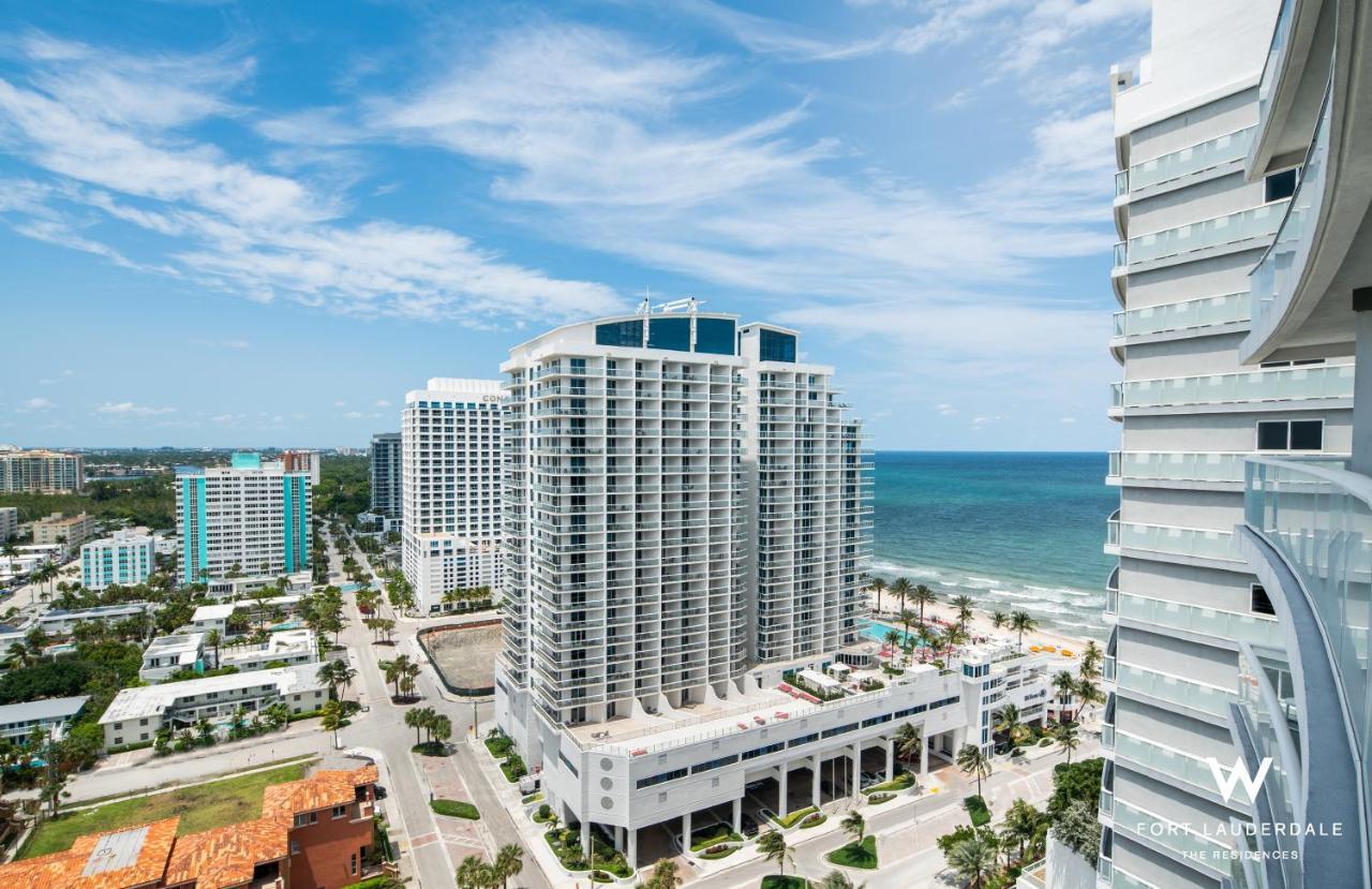 W Residences Fort Lauderdale Luxury Suites Across From Fort Lauderdale Beach Exterior foto